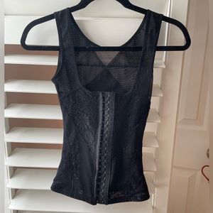 black corset XS